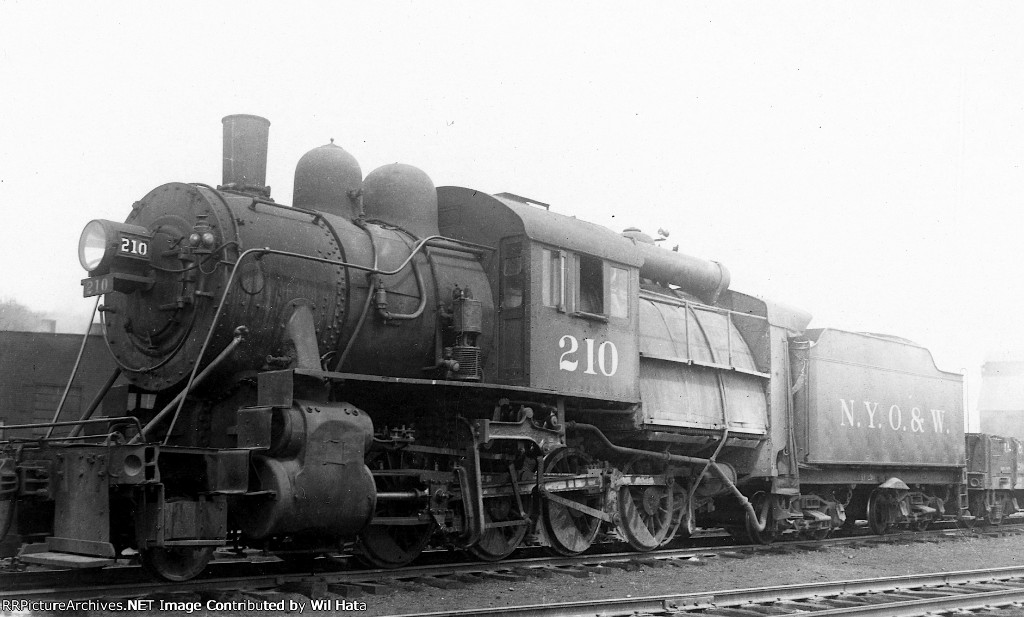 NYO&W 2-8-0 210